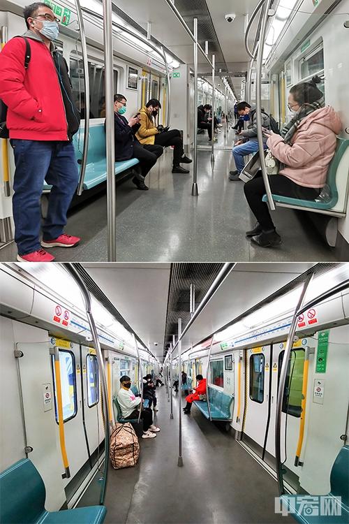 北京地铁图片实拍
