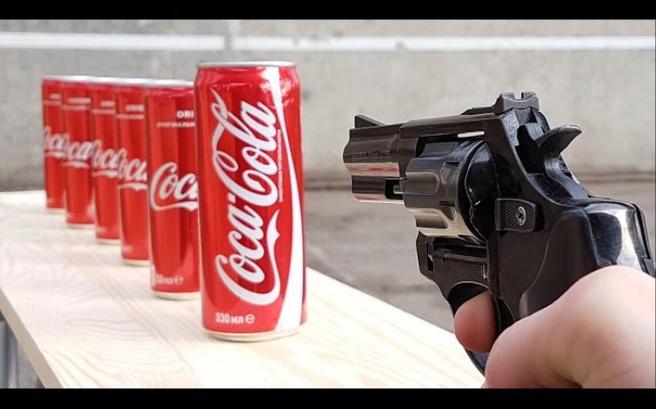 可乐瓶气压枪
