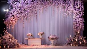 婚礼现场鲜花布置多少钱