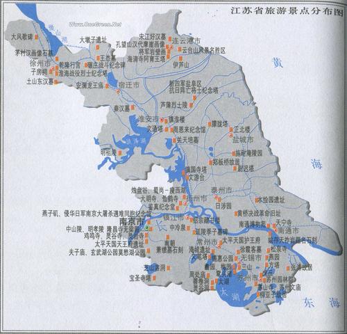 江苏旅游地图网