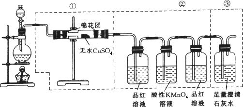 浓硫酸和碳反应装置图