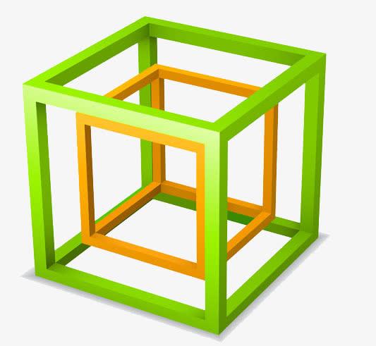 简易版正方体框架模型